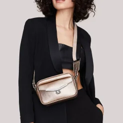 Outlet Botkier Valentina Mini Camera Crossbody Metallic Gunmetal