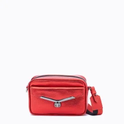 Online Botkier Valentina Mini Camera Crossbody Metallic Sunset