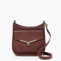 New Botkier Valentina Saddle Crossbody Malbec