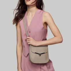 Sale Botkier Valentina Saddle Crossbody Greige