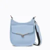 Cheap Botkier Valentina Saddle Crossbody Tranquil Blue