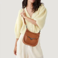 Cheap Botkier Valentina Saddle Crossbody Coffee
