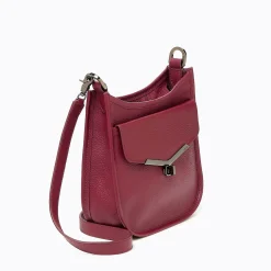 Fashion Botkier Valentina Saddle Crossbody Port